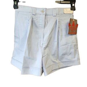 Vintage Deadstock Single Stitch Adidas High-Rise Gabardine Golf Shorts Women's S
